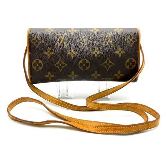 Auth Louis Vuitton Monogram Pochette Twin PM Shoulder Bag GUC - Picture 5 of 16